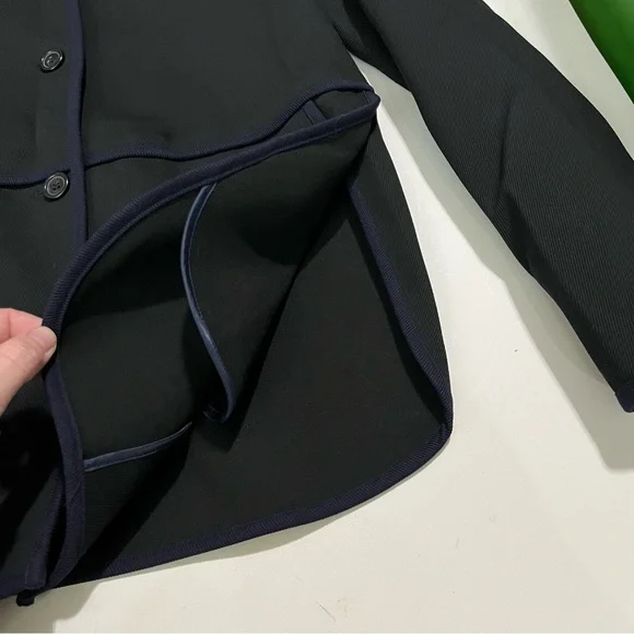 J CREW Tipped Twill Jacket Blazer B8544 Button Down - Picture 8 of 11